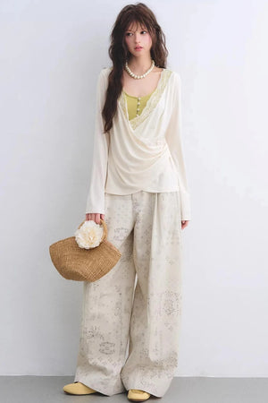 Tencel Lace Swing Top