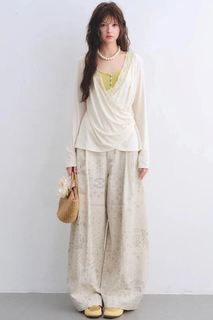 Tencel Lace Swing Top