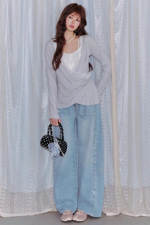 Tencel Lace Swing Top