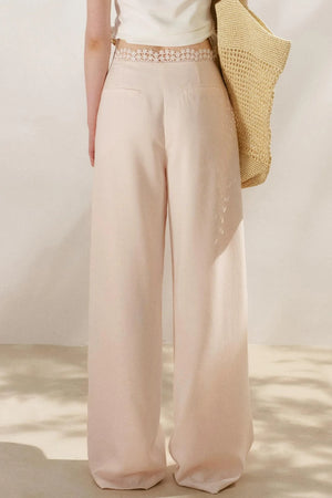 Tencel Linen Lace Pants