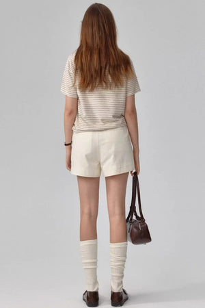 Tencel Linen Striped Top
