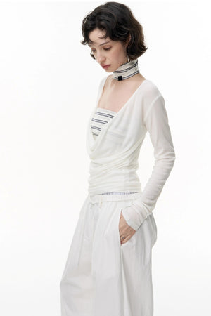 Tencel Lyocell Long Sleeve T-shirt