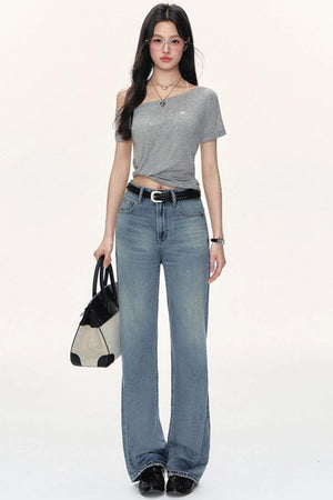 Tencel Twisted Pleat Tee
