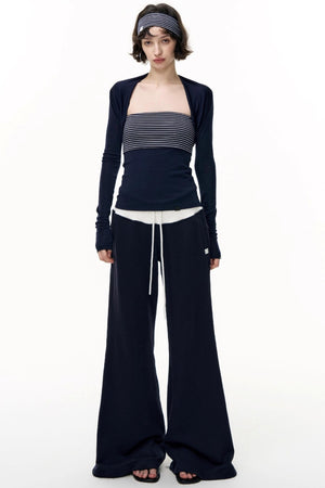 Tencel Waist Long Dress Set-Up