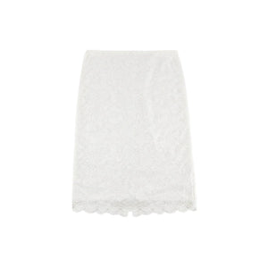 Tencel Wool Lace Cardigan Skirt Set-Up