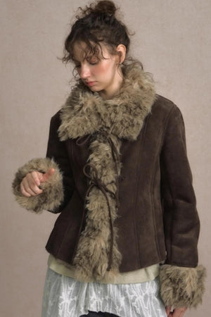 Thick Deerskin Fleece Integrated Jacket