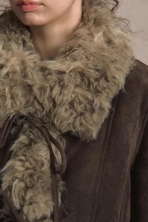 Thick Deerskin Fleece Integrated Jacket