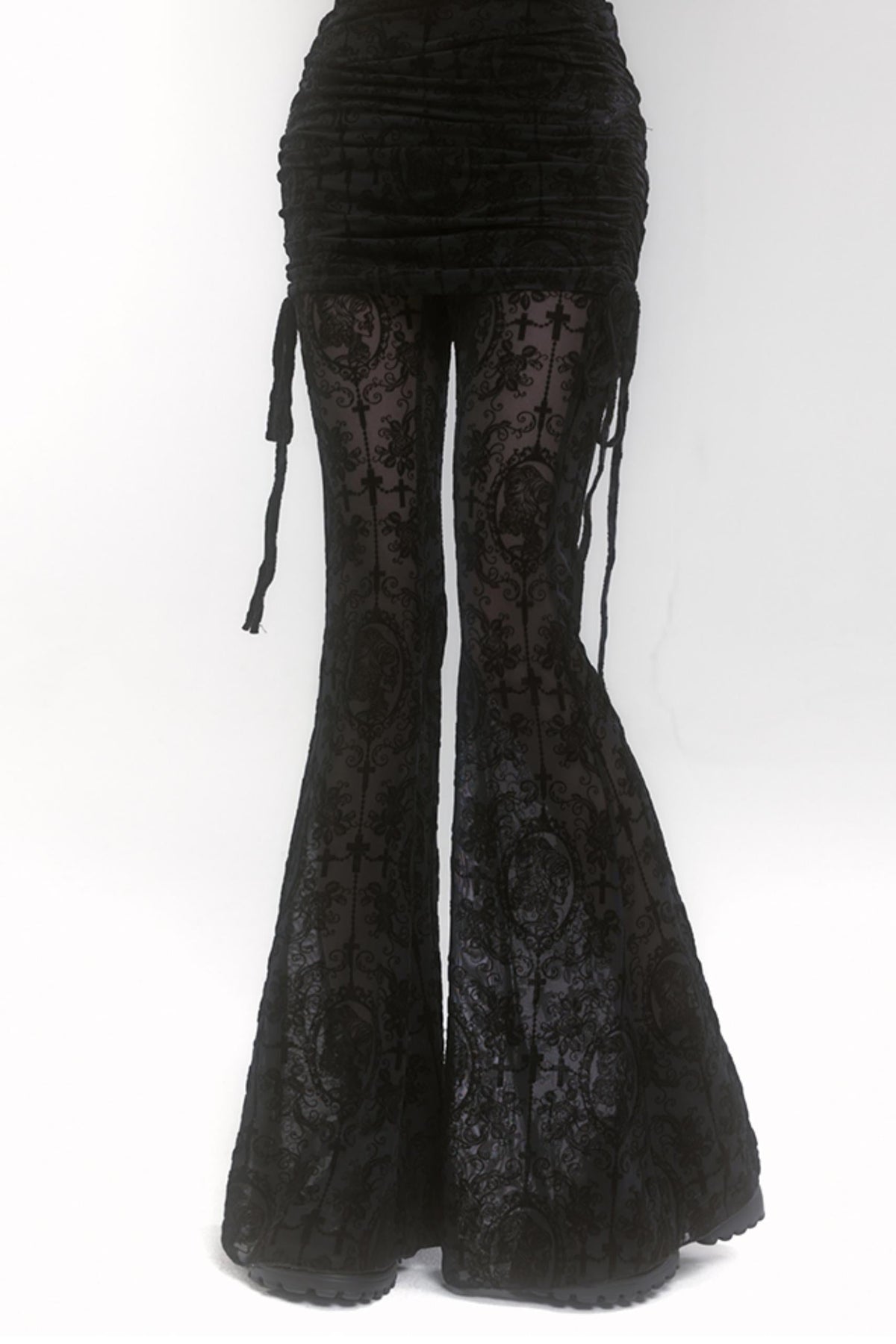 Thin Festival Flare Pants