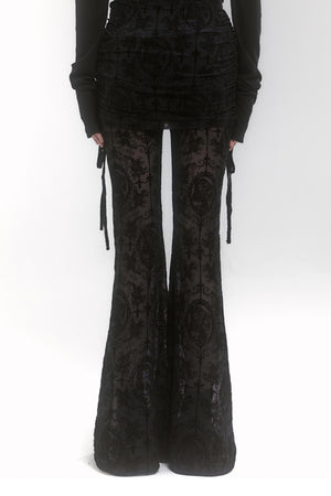 Thin Festival Flare Pants