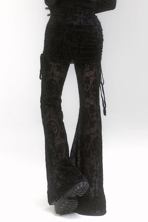 Thin Festival Flare Pants