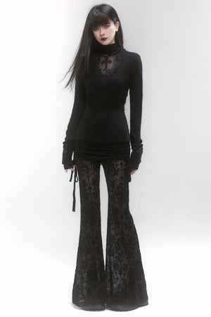 Thin Festival Flare Pants