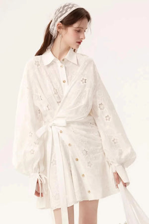 Three-Dimensional Embroidery Dress