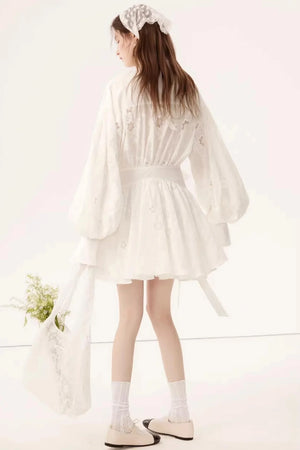 Three-Dimensional Embroidery Dress