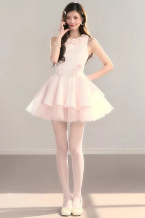 Three-Dimensional Floral Dress