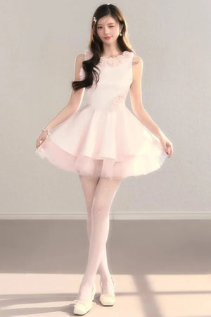 Three-Dimensional Floral Dress