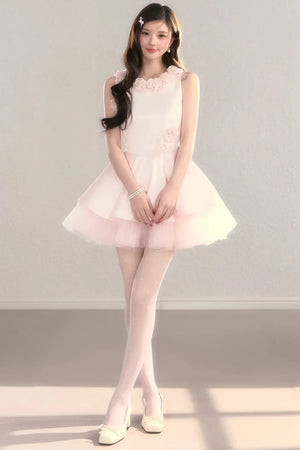 Three-Dimensional Floral Dress