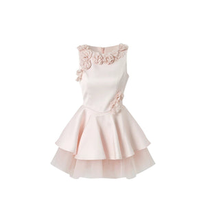 Three-Dimensional Floral Dress