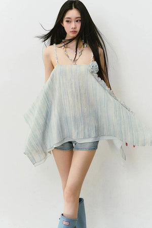 Three-Dimensional Floral Dress