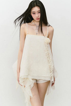 Three-Dimensional Floral Dress