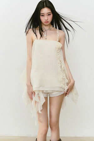 Three-Dimensional Floral Dress