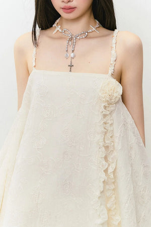 Three-Dimensional Floral Dress