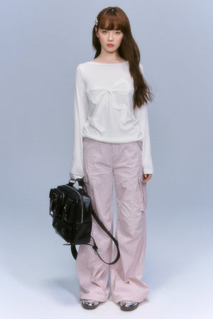 Three-dimensional Pocket Shoulder Bag