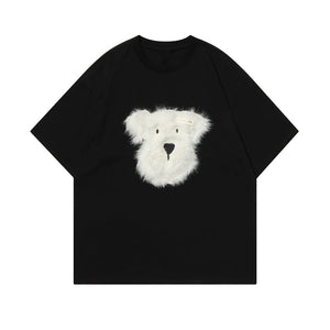 Three-Dimensional Puppy Design T-Shirt
