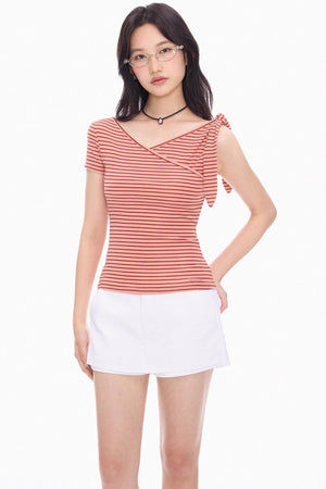 Tie-Shoulder Tee