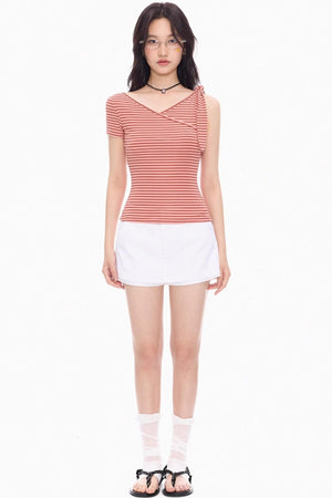 Tie-Shoulder Tee