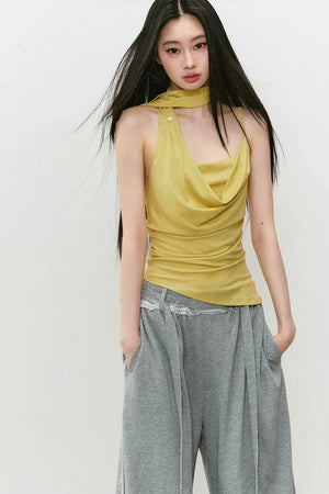 Tie-Waist Lyocell Camisole Top
