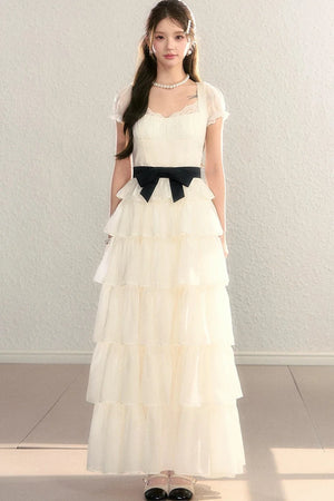 Tiered Mesh Princess Dress