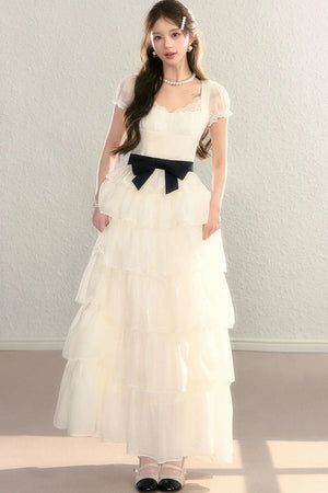 Tiered Mesh Princess Dress