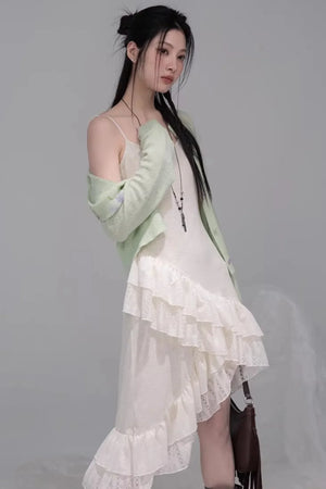 Tipsy Crush Ruffle Dress Set-Up