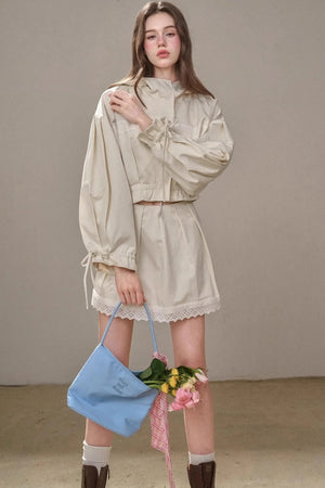 Trench Skirt Coat Set-Up