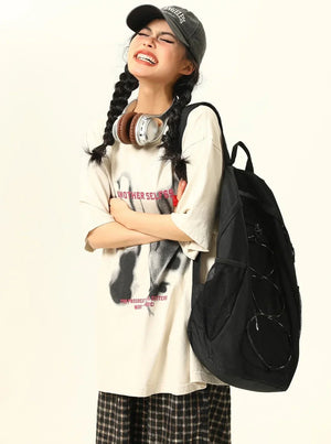 Trendy Loose American Vintage T-Shirt