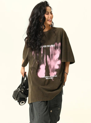 Trendy Loose American Vintage T-Shirt