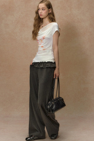Tundra Sheen Lace Pants