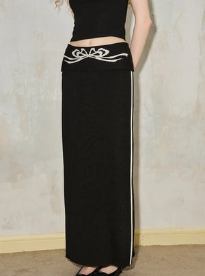 Turned-waist Skirt