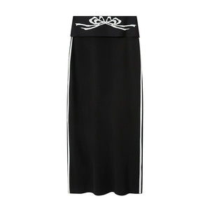 Turned-waist Skirt