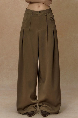 Twilight Palm Wide-Leg Pants