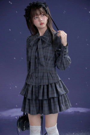 Twilight Plaid Dress