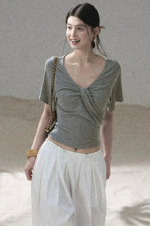 Twist Knot Summer Top