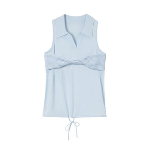 Twisted Knot Polo Vest