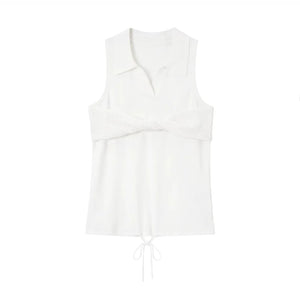 Twisted Knot Polo Vest
