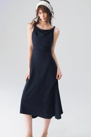 Twisted Strap Knit Dress