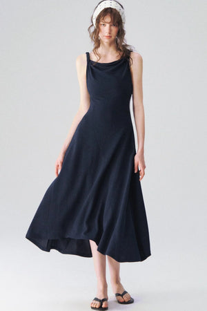 Twisted Strap Knit Dress