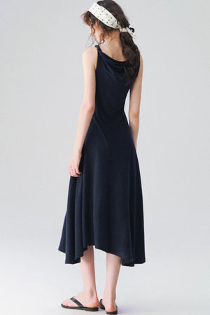 Twisted Strap Knit Dress