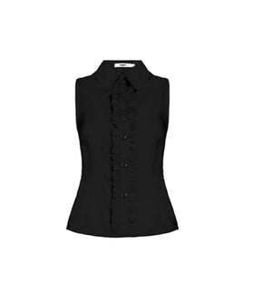 Two-Tone Lace Tank Top