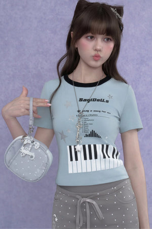 Two-Tone Millennium Music Top