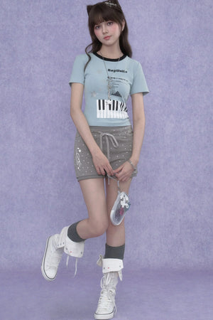 Two-Tone Millennium Music Top